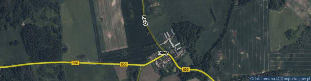 Zdjęcie satelitarne Ranty ul.