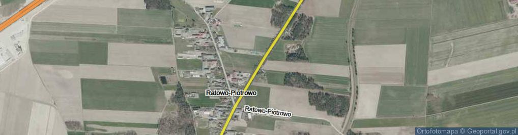 Zdjęcie satelitarne Ratowo-Piotrowo ul.