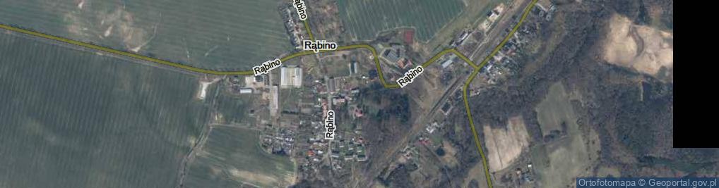 Zdjęcie satelitarne Rąbino ul.