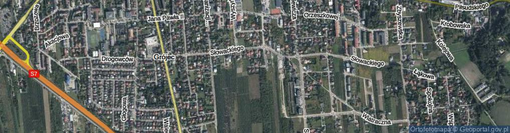 Zdjęcie satelitarne Reymonta Władysława ul.