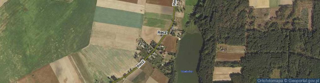 Zdjęcie satelitarne Recz ul.