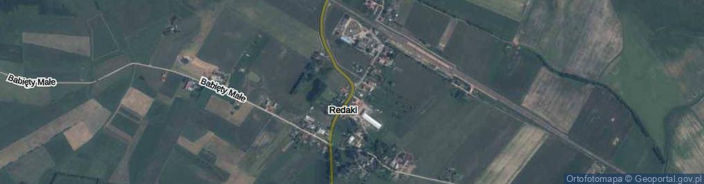 Zdjęcie satelitarne Redaki ul.