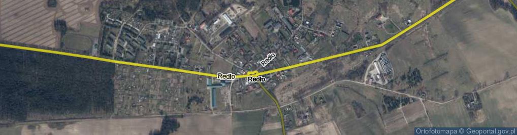 Zdjęcie satelitarne Redło ul.
