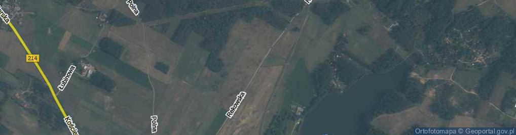 Zdjęcie satelitarne Rekowska ul.