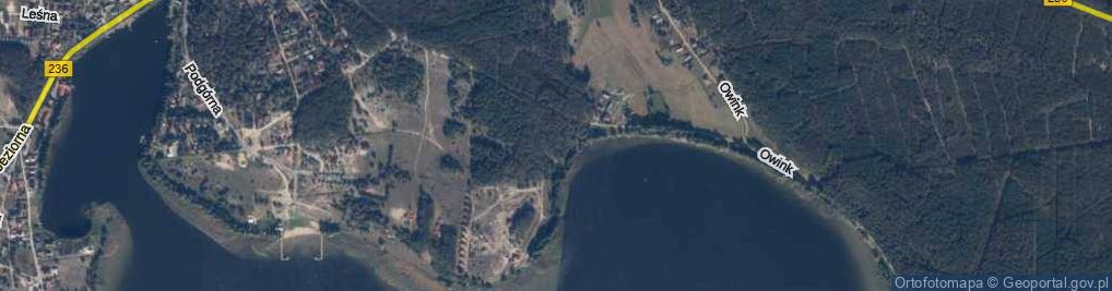 Zdjęcie satelitarne Regatowa ul.