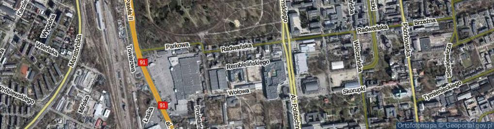 Zdjęcie satelitarne Rembielińskiego Rajmunda ul.