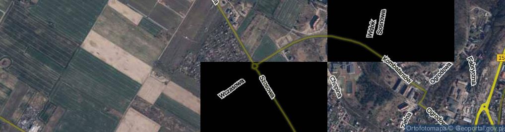 Zdjęcie satelitarne Rondo Ofiar Katynia rondo.
