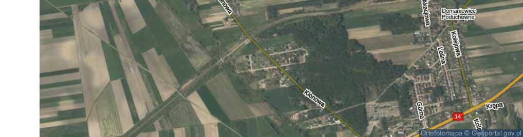 Zdjęcie satelitarne Rosiaka Narcyza ul.