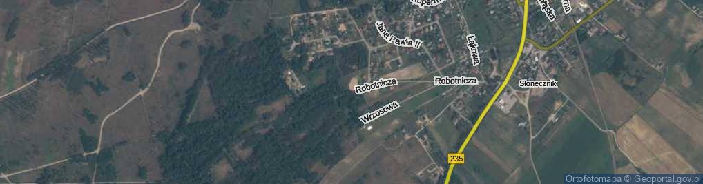Zdjęcie satelitarne Robotnicza ul.