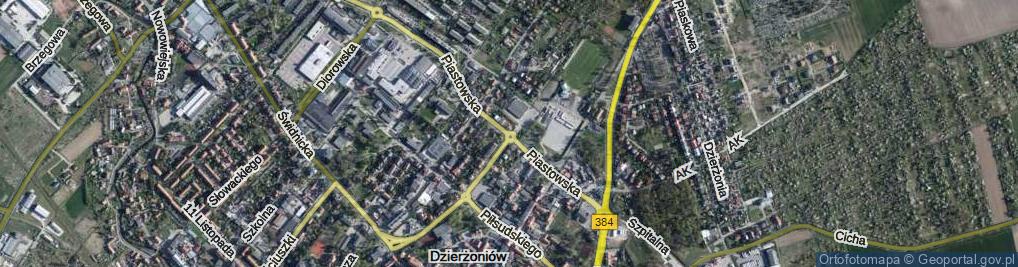 Zdjęcie satelitarne Rondo Kresów II Rzeczpospolitej rondo.