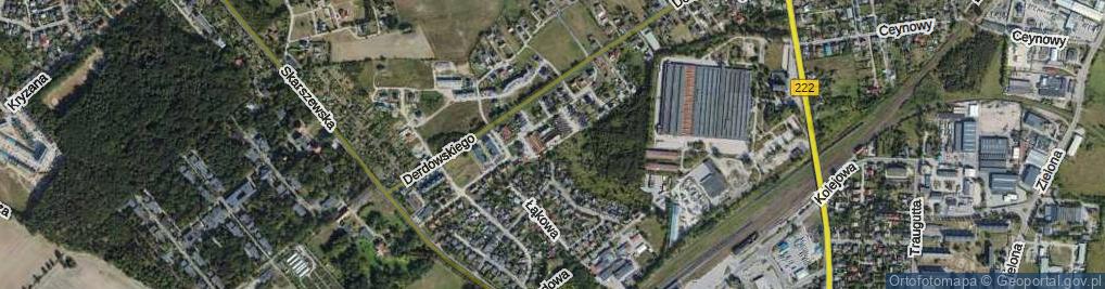 Zdjęcie satelitarne Rondo Wryczy Józefa, ks. ppłk. rondo.