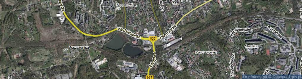 Zdjęcie satelitarne Rondo Dolne rondo.
