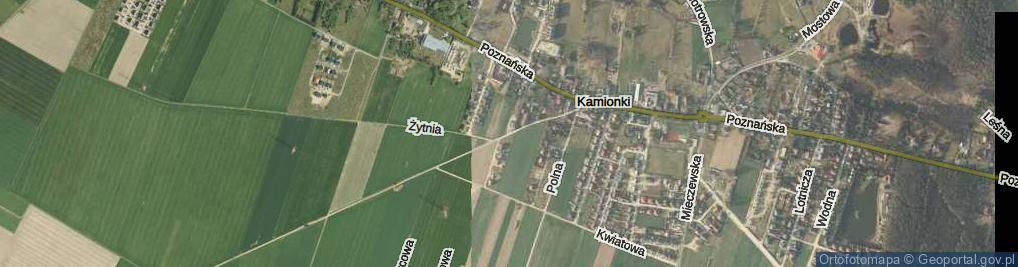 Zdjęcie satelitarne Rogalińska ul.