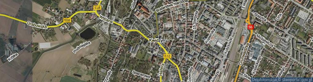 Zdjęcie satelitarne Rondo Kresowiaków rondo.