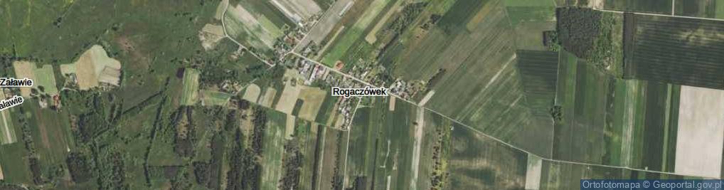 Zdjęcie satelitarne Rogaczówek ul.