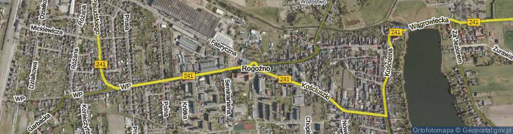 Zdjęcie satelitarne Rondo Melzera Józefa rondo.