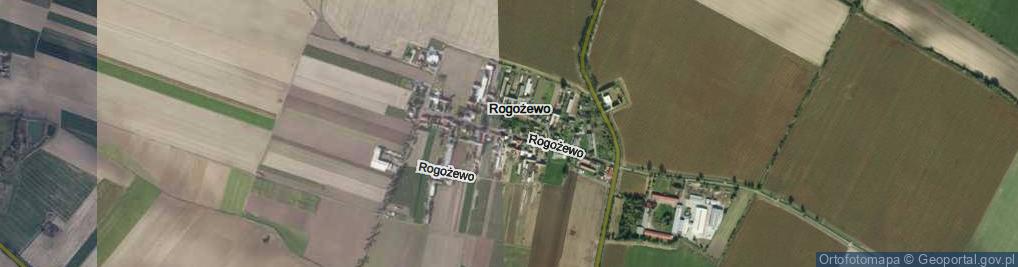 Zdjęcie satelitarne Rogożewo ul.
