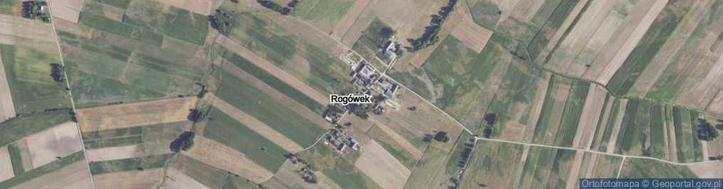 Zdjęcie satelitarne Rogówek ul.