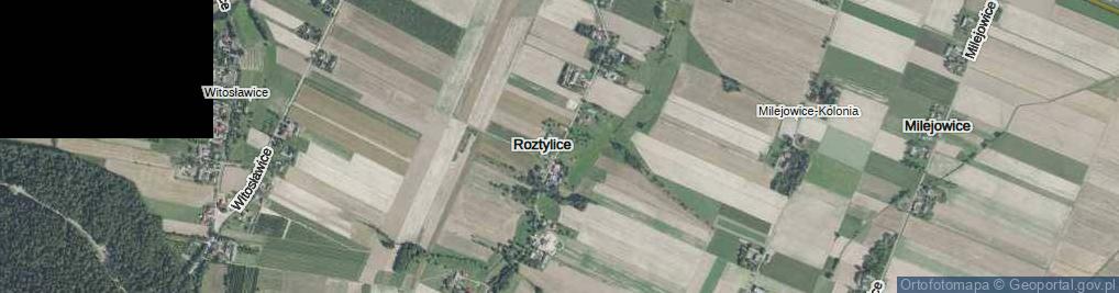 Zdjęcie satelitarne Roztylice ul.