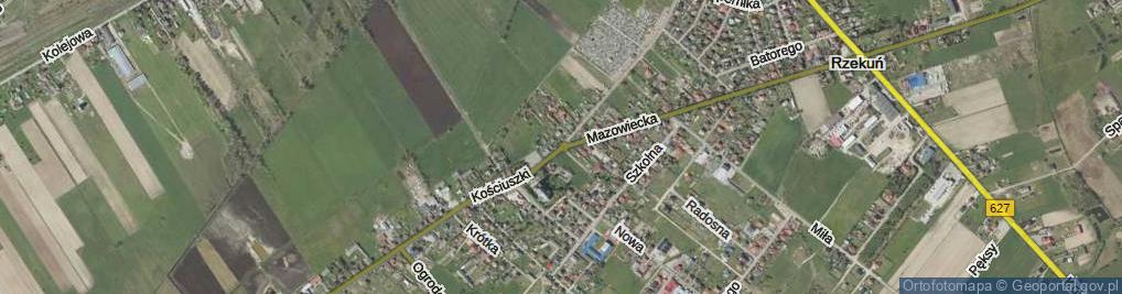 Zdjęcie satelitarne Rondo Marynarzy i Ułanów rondo.