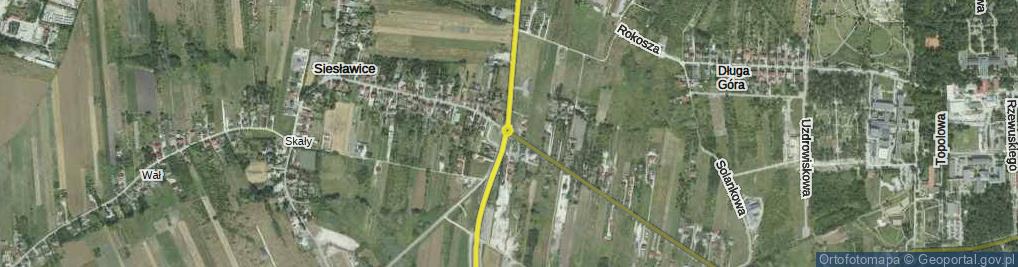 Zdjęcie satelitarne Rondo Niepodległości rondo.