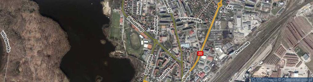 Zdjęcie satelitarne Rondo św. Katarzyny Aleksandryjskiej rondo.