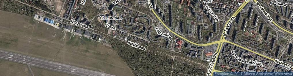 Zdjęcie satelitarne Rondo Miś rondo.