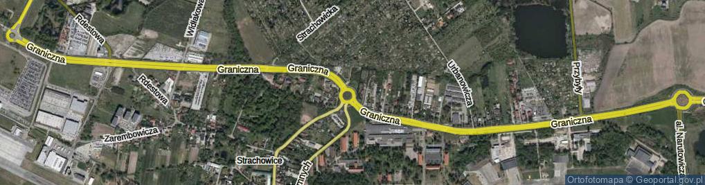 Zdjęcie satelitarne Rondo Skalskiego Stanisława, gen. rondo.