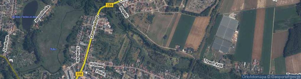 Zdjęcie satelitarne Rogatki ul.