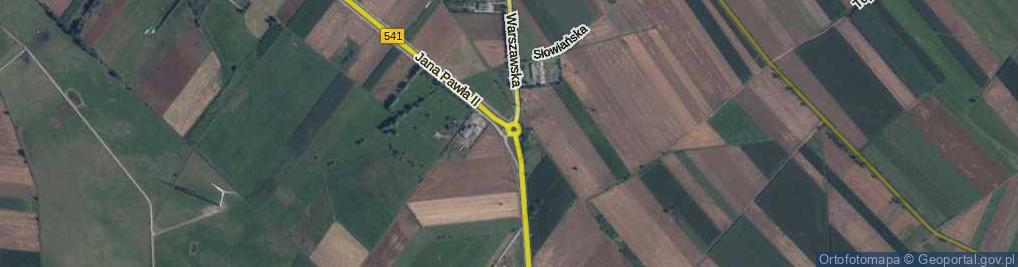 Zdjęcie satelitarne Rondo Solidarności rondo.