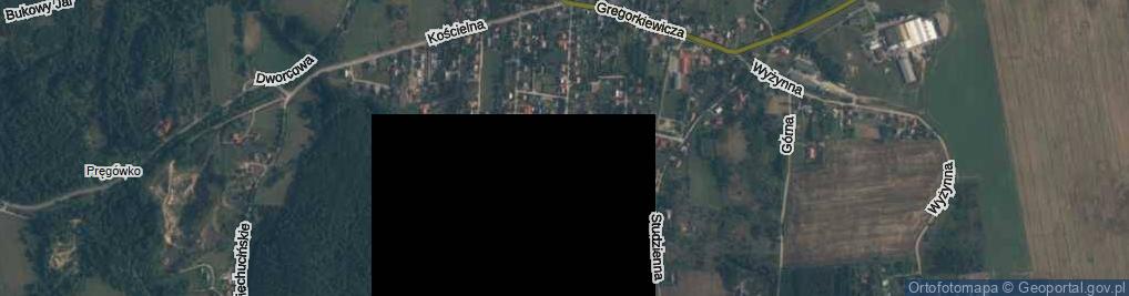 Zdjęcie satelitarne Rubinowa ul.