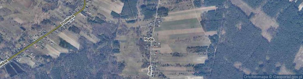 Zdjęcie satelitarne Ruda ul.