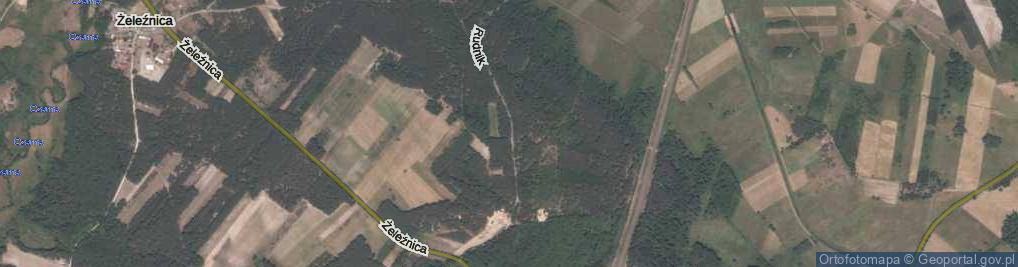 Zdjęcie satelitarne Rudnik ul.