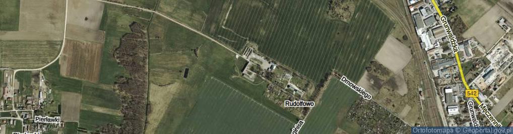 Zdjęcie satelitarne Rudolfowo ul.