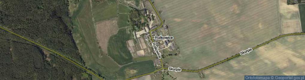 Zdjęcie satelitarne Rutkowice ul.