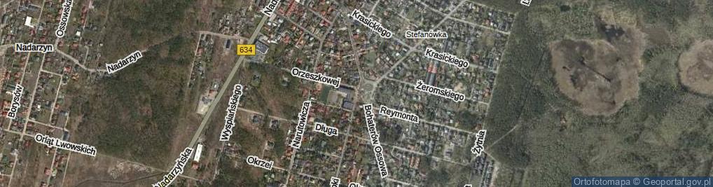 Zdjęcie satelitarne Rynek ul.