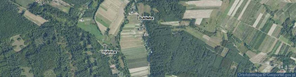 Zdjęcie satelitarne Rybnica ul.