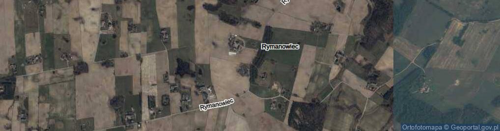 Zdjęcie satelitarne Rymanowiec ul.