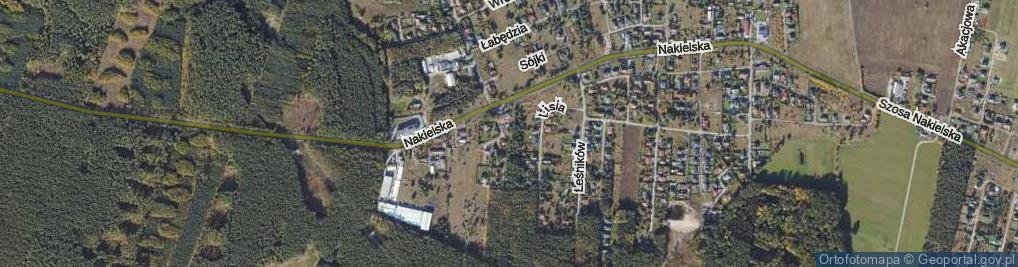 Zdjęcie satelitarne Rysia ul.
