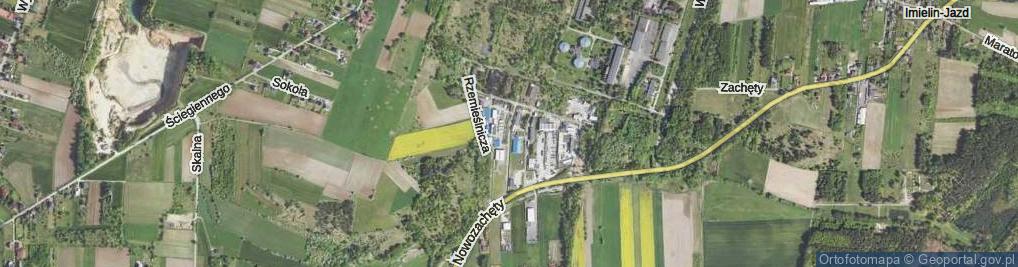 Zdjęcie satelitarne Rzemieślnicza ul.