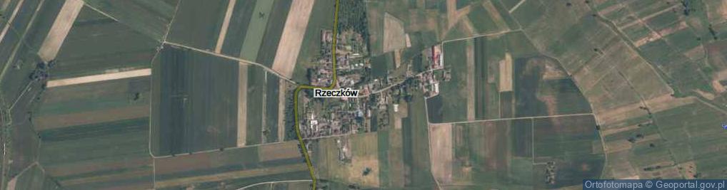 Zdjęcie satelitarne Rzeczków ul.