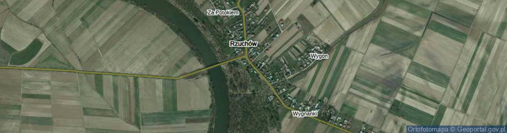 Zdjęcie satelitarne Rzuchów ul.