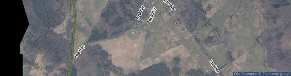 Zdjęcie satelitarne Rzędziny ul.