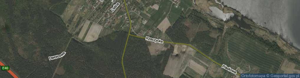 Zdjęcie satelitarne Rzeczycka ul.