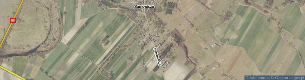 Zdjęcie satelitarne Samowicze ul.