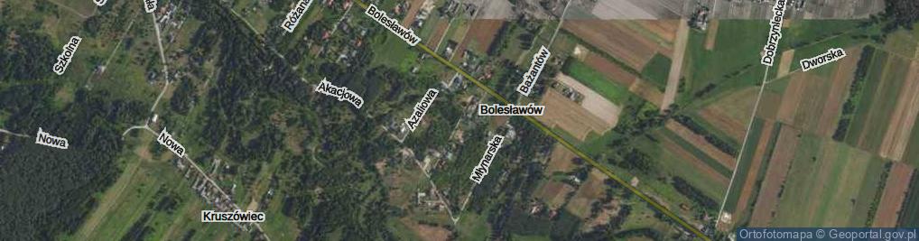 Zdjęcie satelitarne Serdeczna ul.