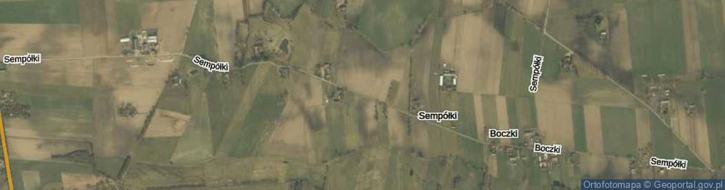 Zdjęcie satelitarne Sempółki ul.