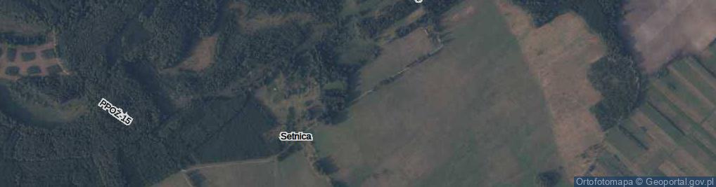 Zdjęcie satelitarne Setnica ul.