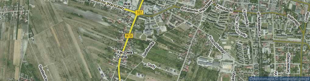 Zdjęcie satelitarne Siesławska ul.