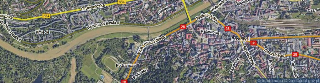 Zdjęcie satelitarne Sienkiewicza Henryka ul.